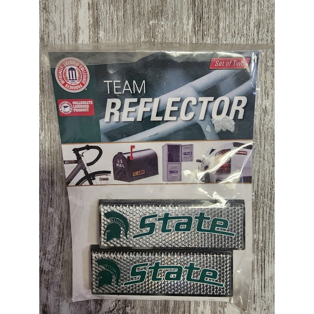 2006 Michigan State Reflector Set Team Promark LLC Cars, Trucks, Bikes, Doors